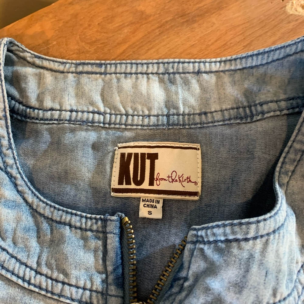 Kut From The acloth lifht soft jean jacket -#260 - Picture 2 of 3